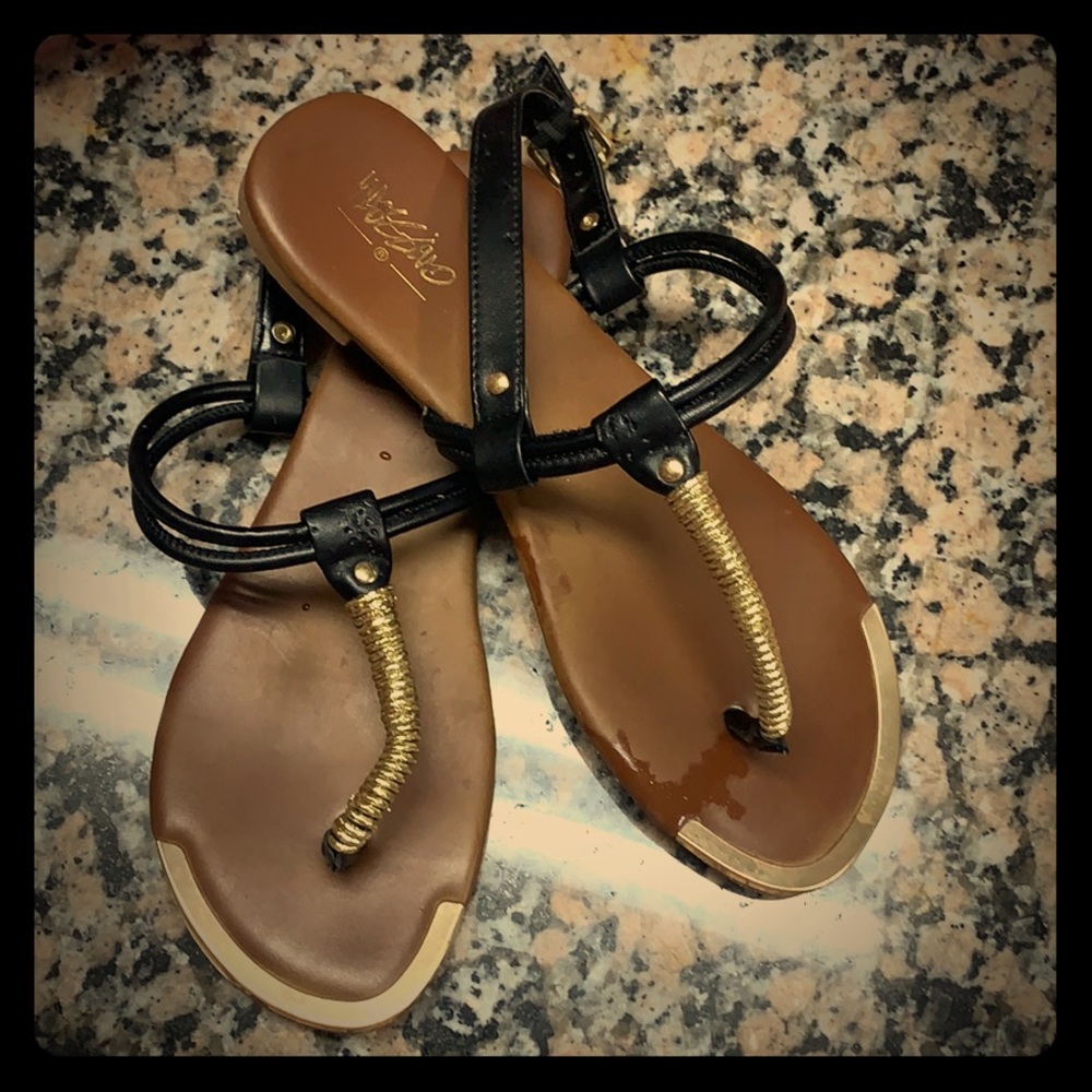 Sandals with swag